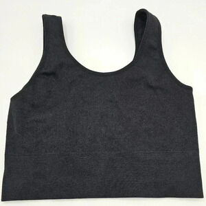 Sprimemong Size Medium Black Sports Bra Extra Long